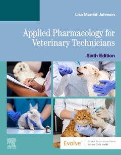 Couverture de l’ouvrage Applied Pharmacology for Veterinary Technicians