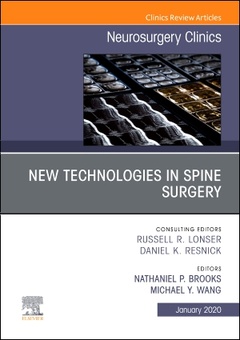 Cover of the book New Technologies in Spine Surgery, An Issue of Neurosurgery Clinics of North America