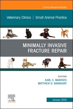 Couverture de l’ouvrage Minimally Invasive Fracture Repair, An Issue of Veterinary Clinics of North America: Small Animal Practice