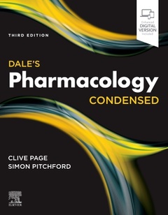 Couverture de l’ouvrage Dale's Pharmacology Condensed