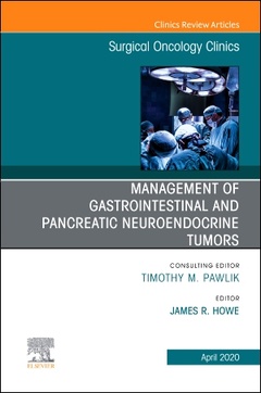 Cover of the book Management of GI and Pancreatic Neuroendocrine Tumors,An Issue of Surgical Oncology Clinics of North America