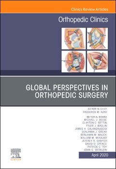Couverture de l’ouvrage Global Perspectives, An Issue of Orthopedic Clinics