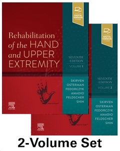 Couverture de l’ouvrage Rehabilitation of the Hand and Upper Extremity, 2-Volume Set