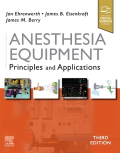 Couverture de l’ouvrage Anesthesia Equipment
