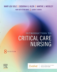 Couverture de l’ouvrage Introduction to Critical Care Nursing