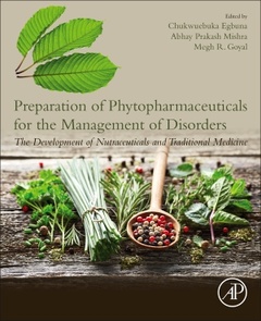 Couverture de l’ouvrage Preparation of Phytopharmaceuticals for the Management of Disorders