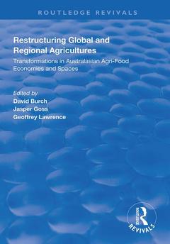 Couverture de l’ouvrage Restructuring Global and Regional Agricultures