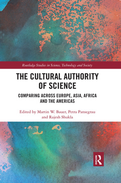 Couverture de l’ouvrage The Cultural Authority of Science