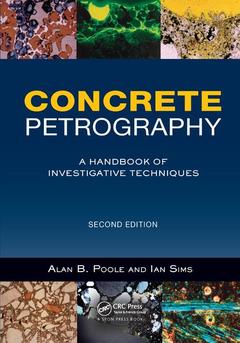 Couverture de l’ouvrage Concrete Petrography