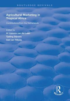 Couverture de l’ouvrage Agricultural Marketing in Tropical Africa