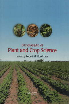 Couverture de l’ouvrage Encyclopedia of Plant and Crop Science (Print)