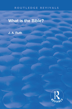 Couverture de l’ouvrage What is the Bible?