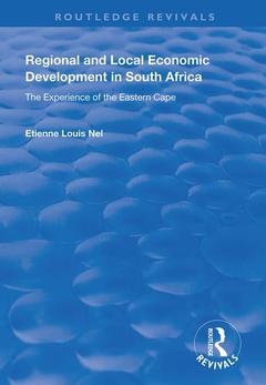 Couverture de l’ouvrage Regional and Local Economic Development in South Africa