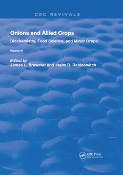 Cover of the book Onions and Allied Crops