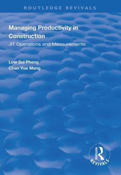 Couverture de l’ouvrage Managing Productivity in Construction