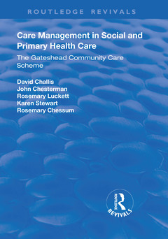 Cover of the book Care Management in Social and Primary Health Care
