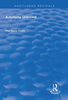Couverture de l’ouvrage Autonomy Unbound