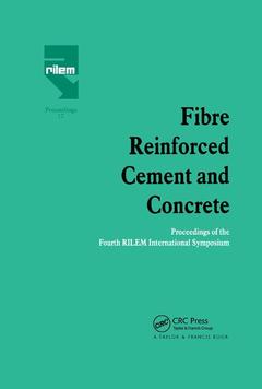 Couverture de l’ouvrage Fibre Reinforced Cement and Concrete