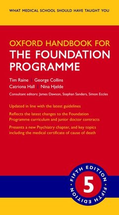 Cover of the book Oxford Handbook for the Foundation Programme