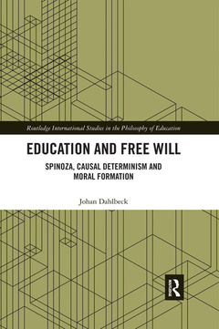 Couverture de l’ouvrage Education and Free Will