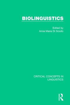 Couverture de l’ouvrage Biolinguistics vol IV
