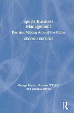 Couverture de l’ouvrage Sports Business Management