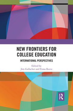 Cover of the book New Frontiers for College Education