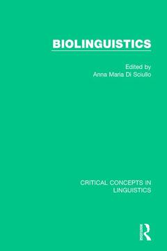 Couverture de l’ouvrage Biolinguistics vol III