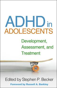 Couverture de l’ouvrage ADHD in Adolescents
