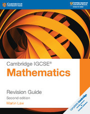 Cover of the book Cambridge IGCSE® Mathematics Revision Guide