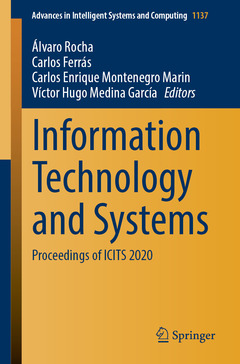 Couverture de l’ouvrage Information Technology and Systems