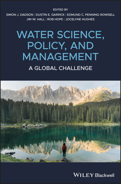 Couverture de l’ouvrage Water Science, Policy and Management