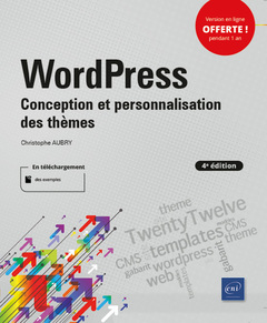 Couverture de l’ouvrage WordPress - Conception et personnalisation des thèmes (4e édition)