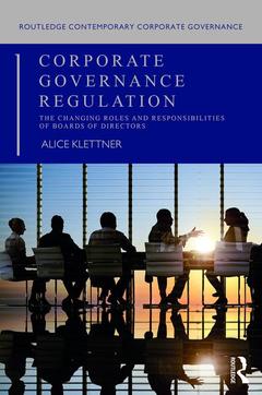 Couverture de l’ouvrage Corporate Governance Regulation
