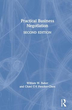Couverture de l’ouvrage Practical Business Negotiation