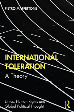 Couverture de l’ouvrage International Toleration