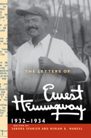 Couverture de l’ouvrage The Letters of Ernest Hemingway: Volume 5, 1932–1934