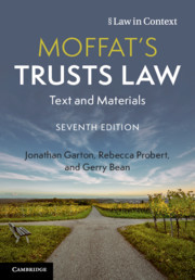 Cover of the book Moffat's Trusts Law