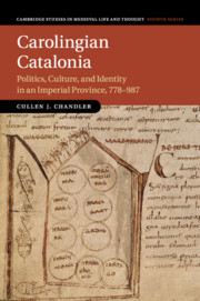 Couverture de l’ouvrage Carolingian Catalonia