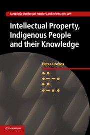 Couverture de l’ouvrage Intellectual Property, Indigenous People and their Knowledge