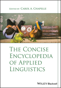 Couverture de l’ouvrage The Concise Encyclopedia of Applied Linguistics