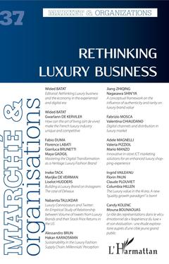 Couverture de l’ouvrage Rethinking luxury business