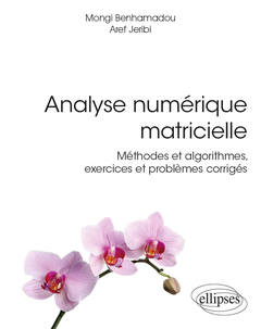 Cover of the book Analyse numérique matricielle - Méthodes et algorithmes, exercices et problèmes corrigés