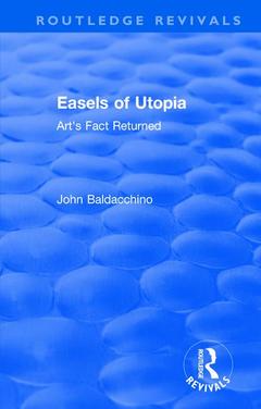 Couverture de l’ouvrage Easels of Utopia