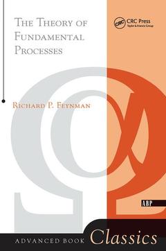 Couverture de l’ouvrage Theory of Fundamental Processes