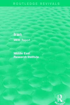 Couverture de l’ouvrage Iran (Routledge Revival)