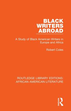 Couverture de l’ouvrage Black Writers Abroad