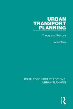 Couverture de l’ouvrage Urban Transport Planning