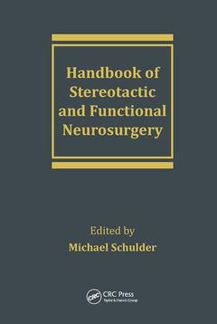 Couverture de l’ouvrage Handbook of Stereotactic and Functional Neurosurgery