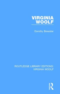 Couverture de l’ouvrage Virginia Woolf